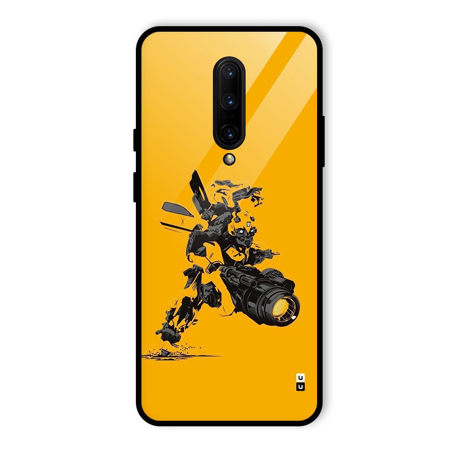 Bumblebee Glass Back Case for OnePlus 7 Pro