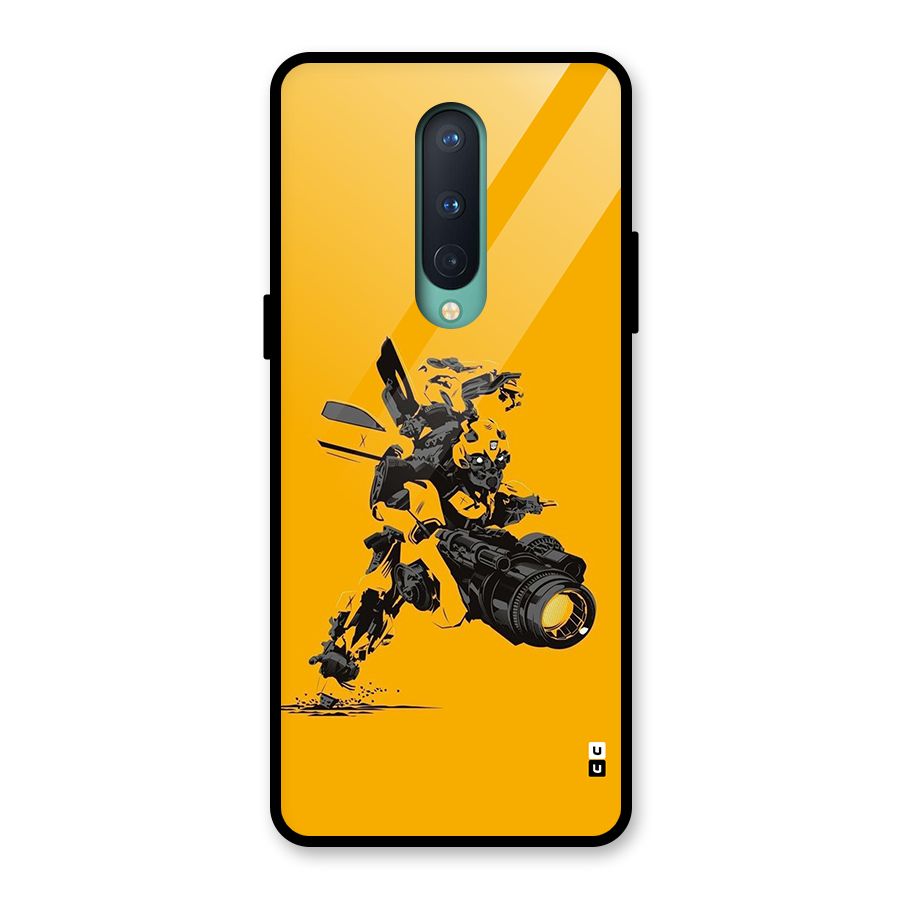 Bumblebee Glass Back Case for OnePlus 8