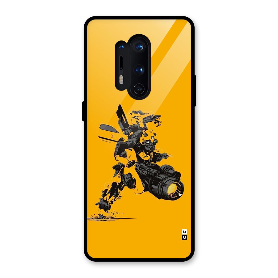 Bumblebee Glass Back Case for OnePlus 8 Pro