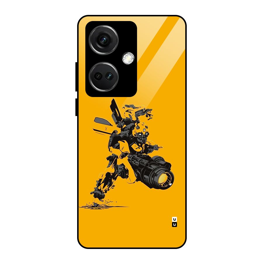Bumblebee Glass Back Case for OnePlus Nord CE 3 5G