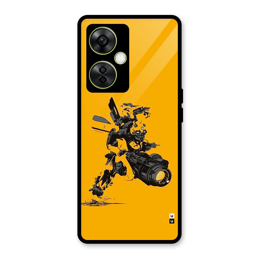 Bumblebee Glass Back Case for OnePlus Nord CE 3 Lite