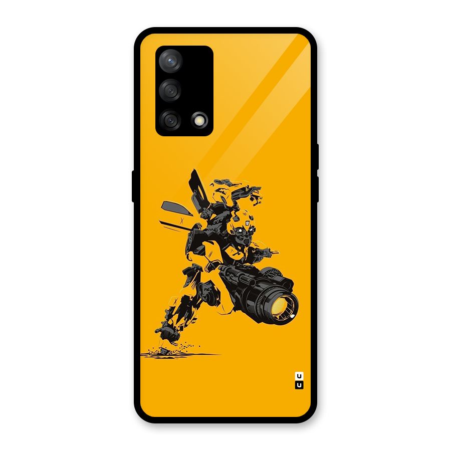 Bumblebee Glass Back Case for Oppo F19