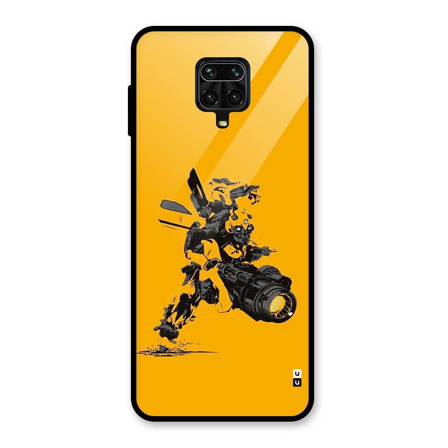 Bumblebee Glass Back Case for Poco M2 Pro