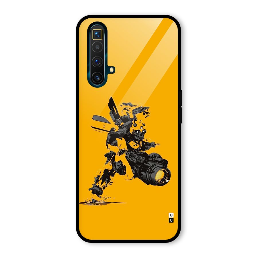 Bumblebee Glass Back Case for Realme X3