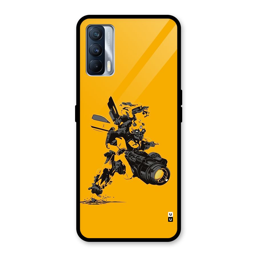 Bumblebee Glass Back Case for Realme X7