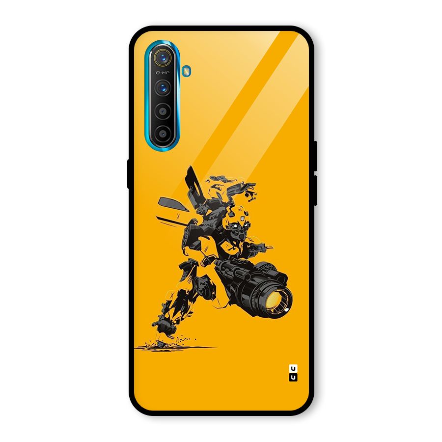 Bumblebee Glass Back Case for Realme XT