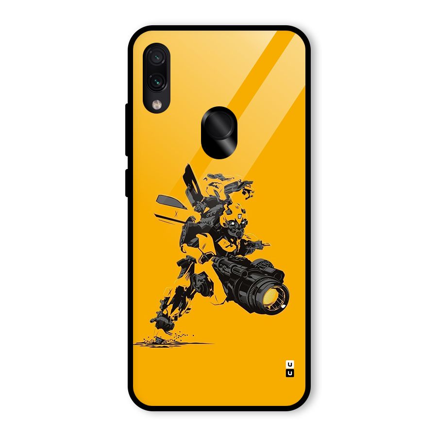 Bumblebee Glass Back Case for Redmi Note 7 Pro