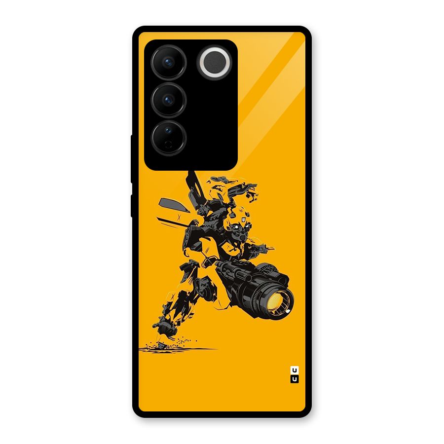 Bumblebee Glass Back Case for Vivo V27