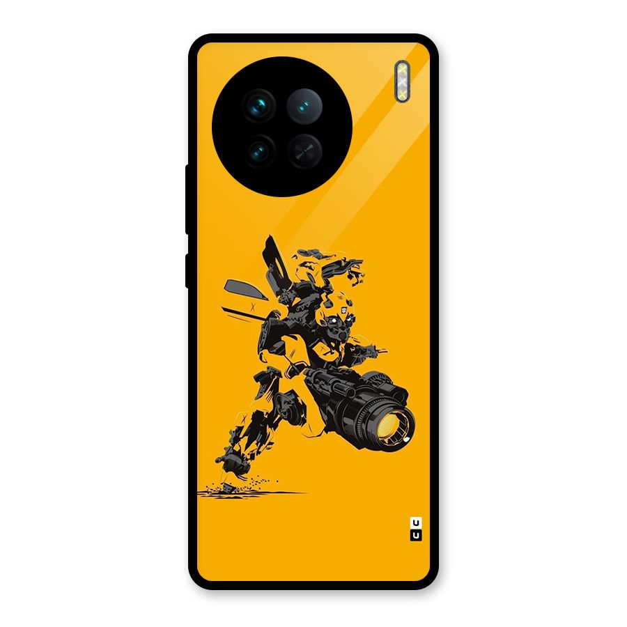 Bumblebee Glass Back Case for Vivo X90