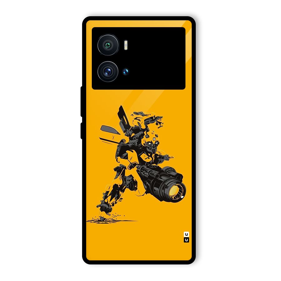 Bumblebee Glass Back Case for Vivo iQOO 9 Pro
