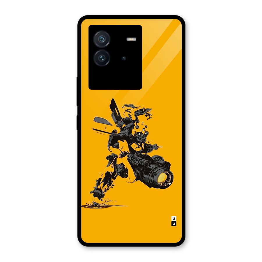 Bumblebee Glass Back Case for Vivo iQOO Neo 6 5G