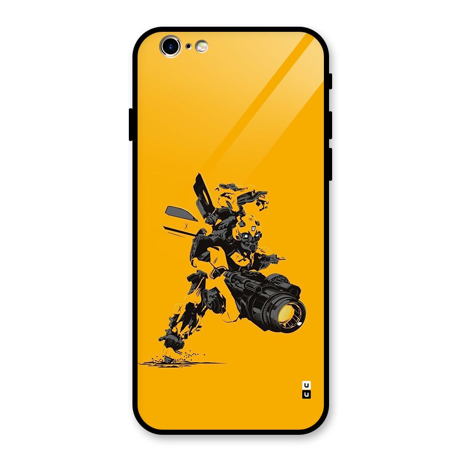 Bumblebee Glass Back Case for iPhone 6 6S