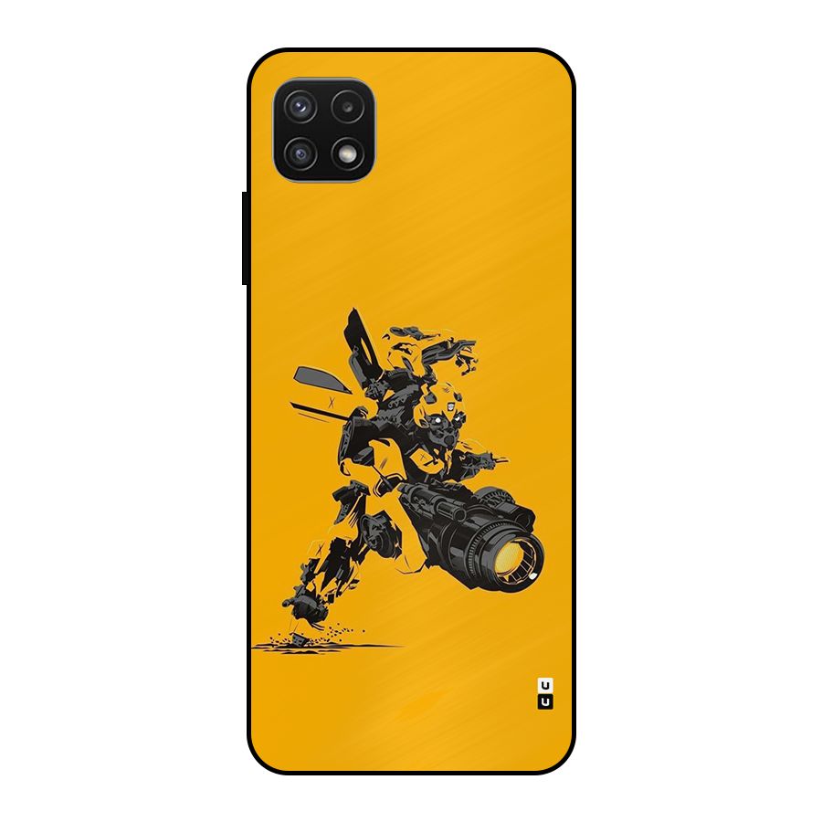 Bumblebee Metal Back Case for Galaxy A22 5G