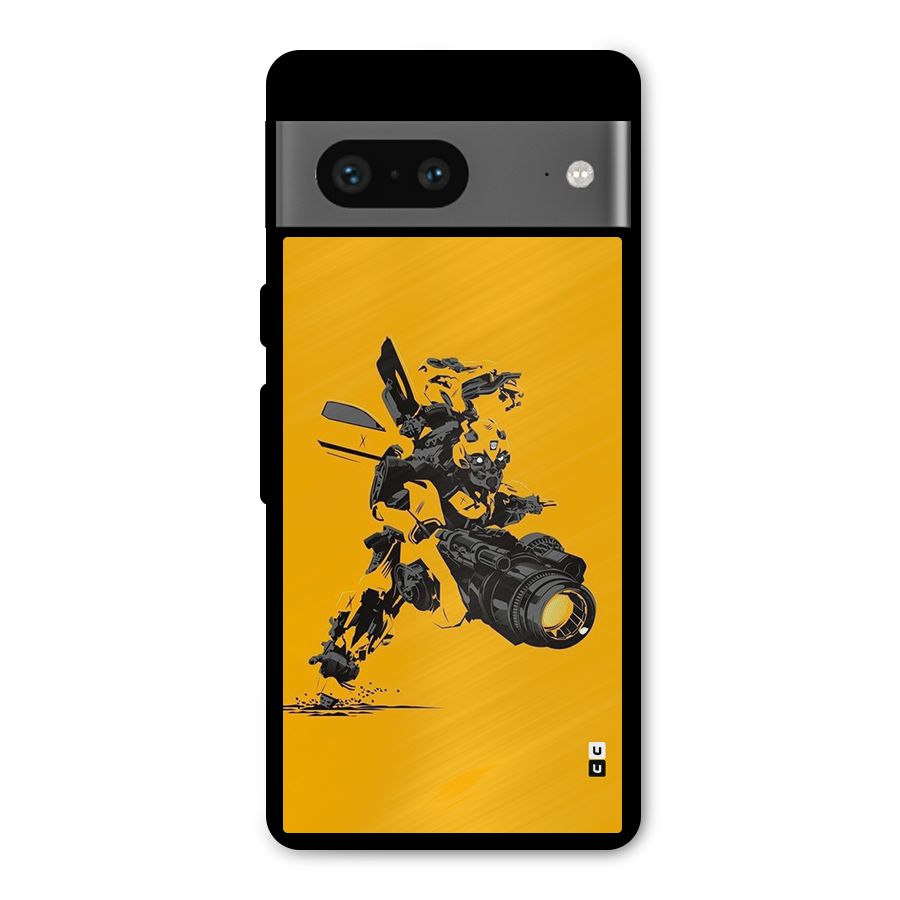 Bumblebee Metal Back Case for Google Pixel 7