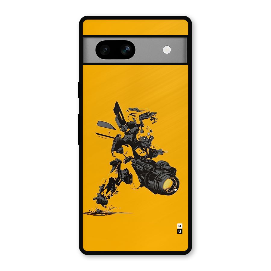 Bumblebee Metal Back Case for Google Pixel 7a