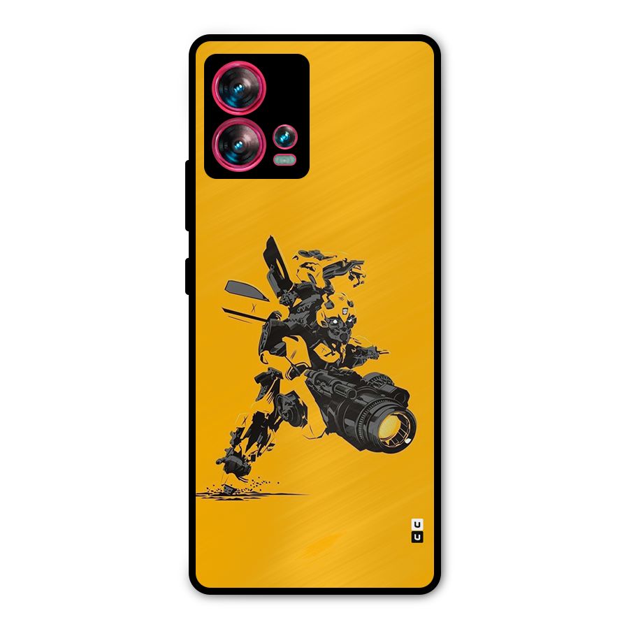 Bumblebee Metal Back Case for Motorola Edge 30 Fusion