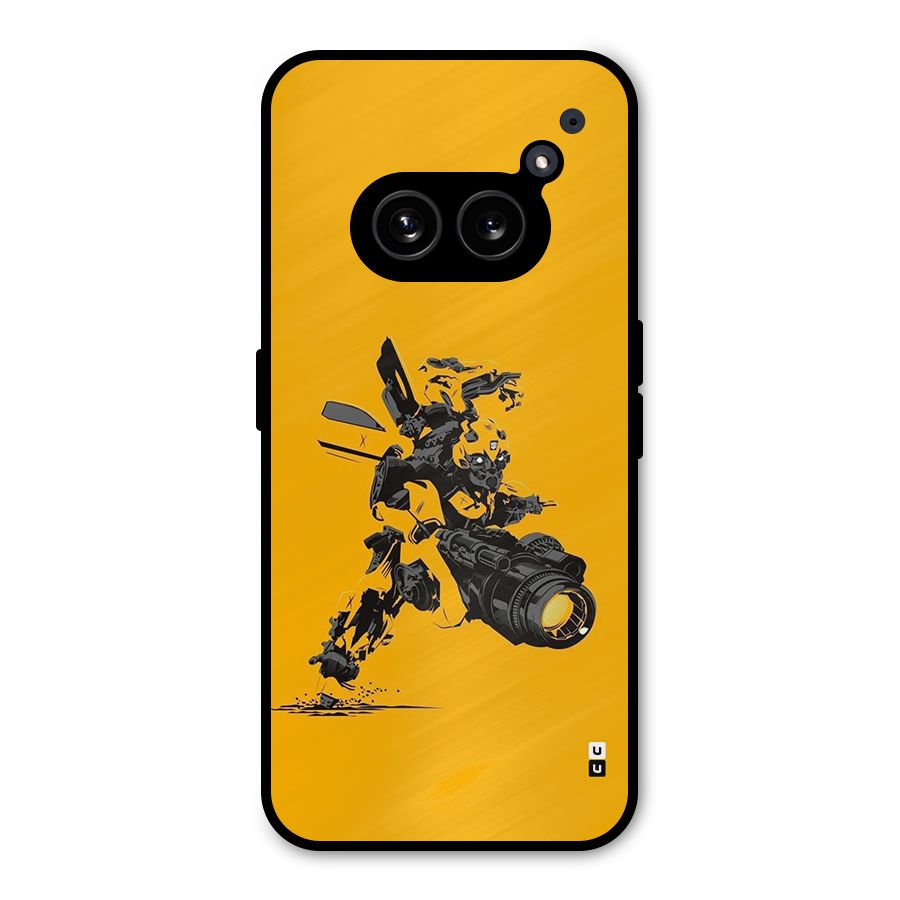 Bumblebee Metal Back Case for Nothing Phone 2a