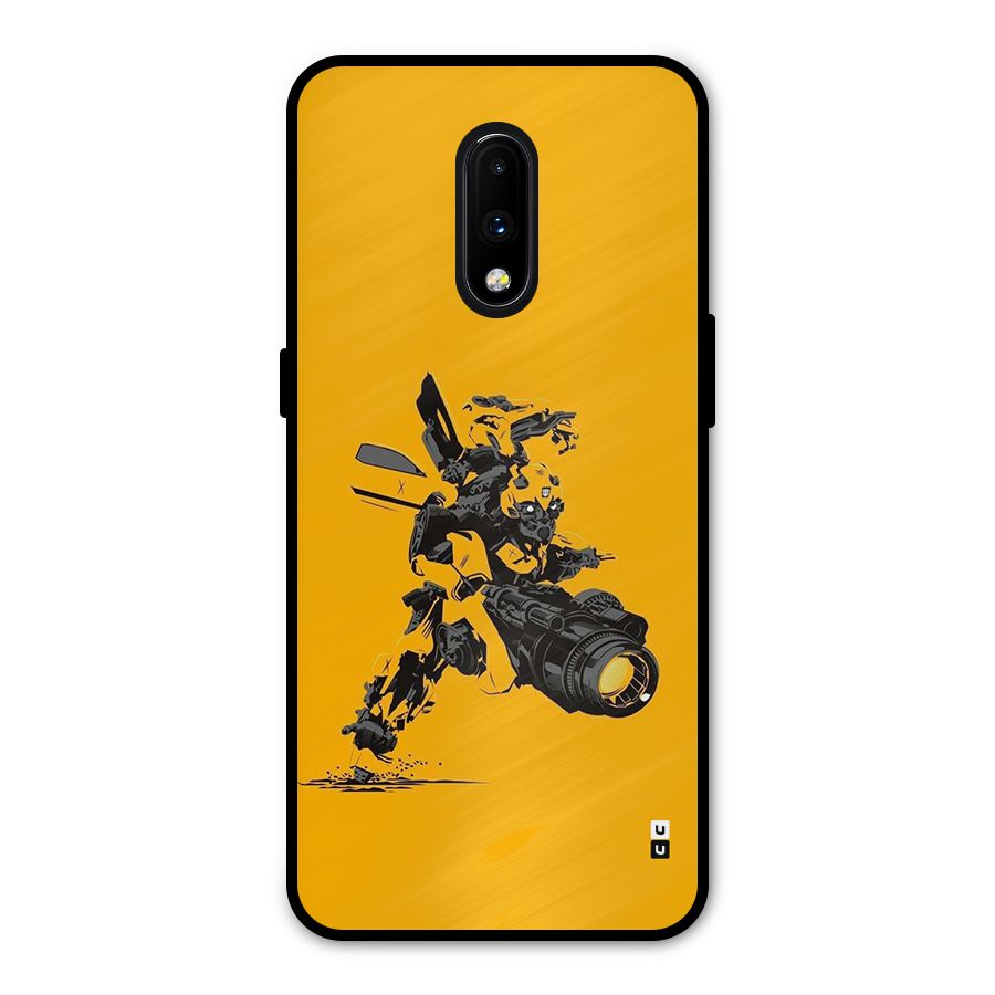 Bumblebee Metal Back Case for OnePlus 7