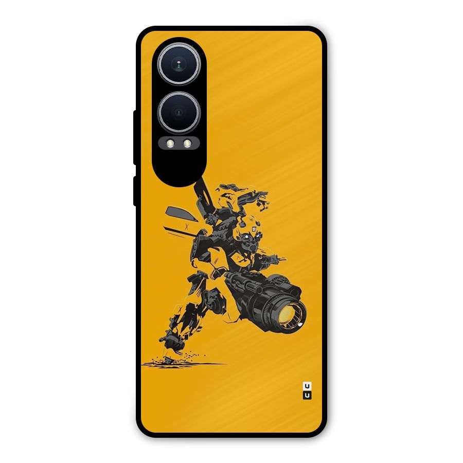 Bumblebee Metal Back Case for OnePlus Nord CE4 Lite