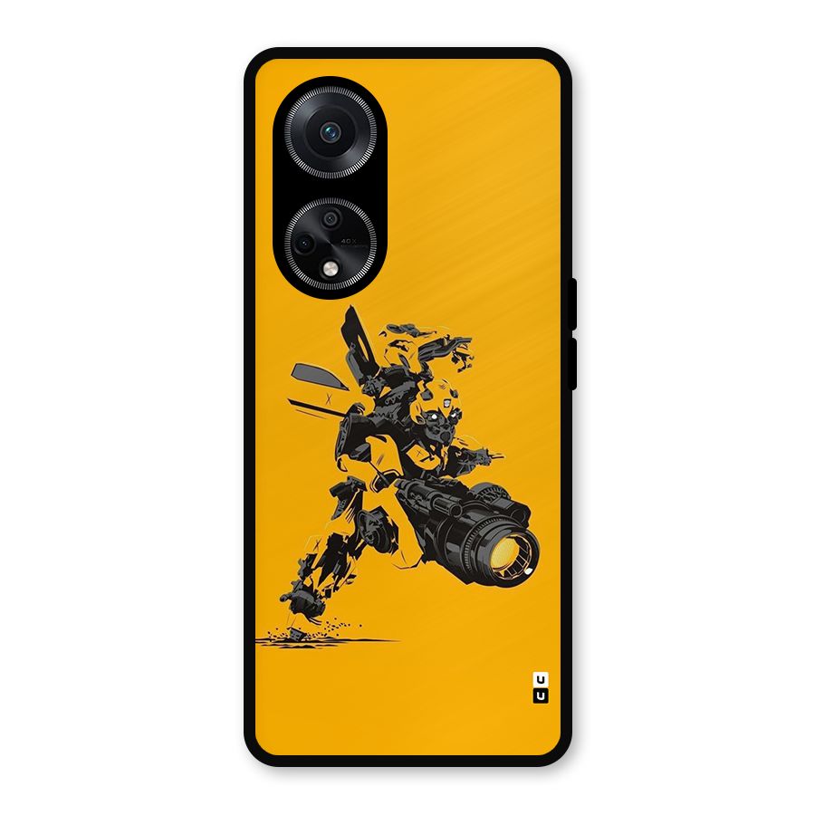 Bumblebee Metal Back Case for Oppo F23