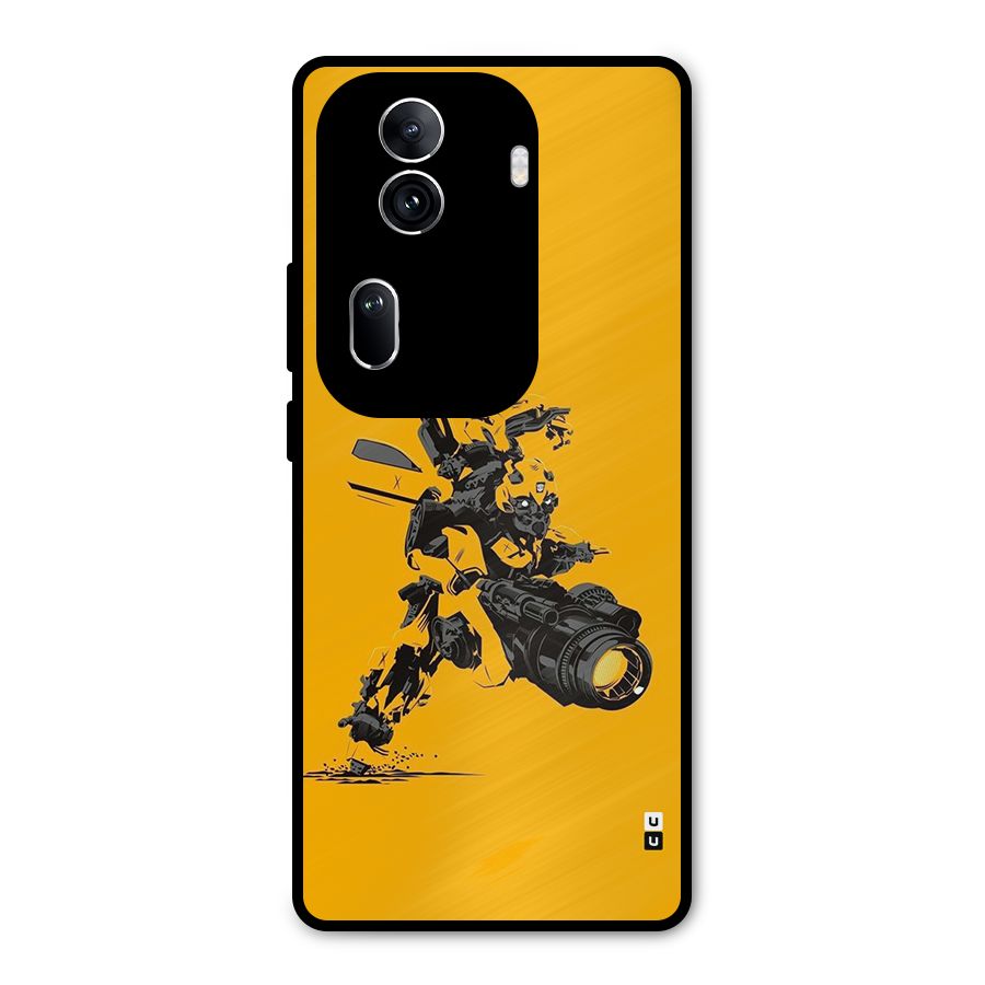Bumblebee Metal Back Case for Oppo Reno11 Pro 5G