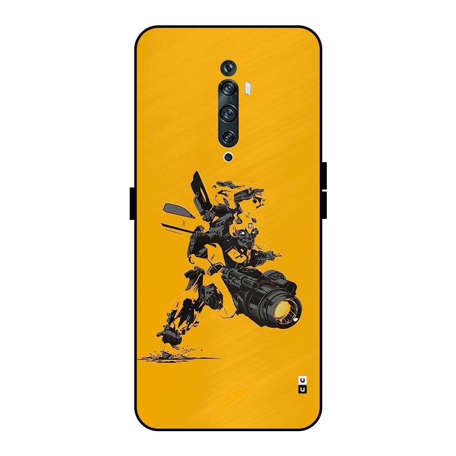 Bumblebee Metal Back Case for Oppo Reno2 Z
