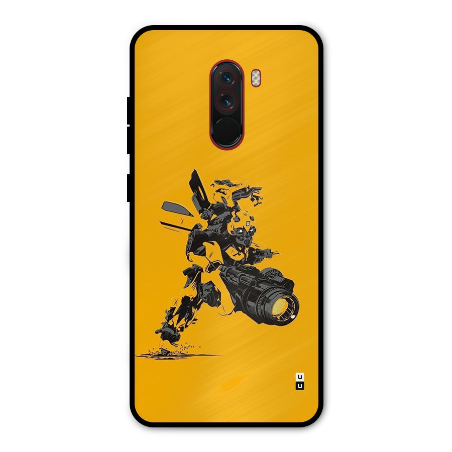 Bumblebee Metal Back Case for Poco F1