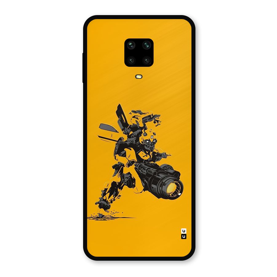 Bumblebee Metal Back Case for Poco M2 Pro