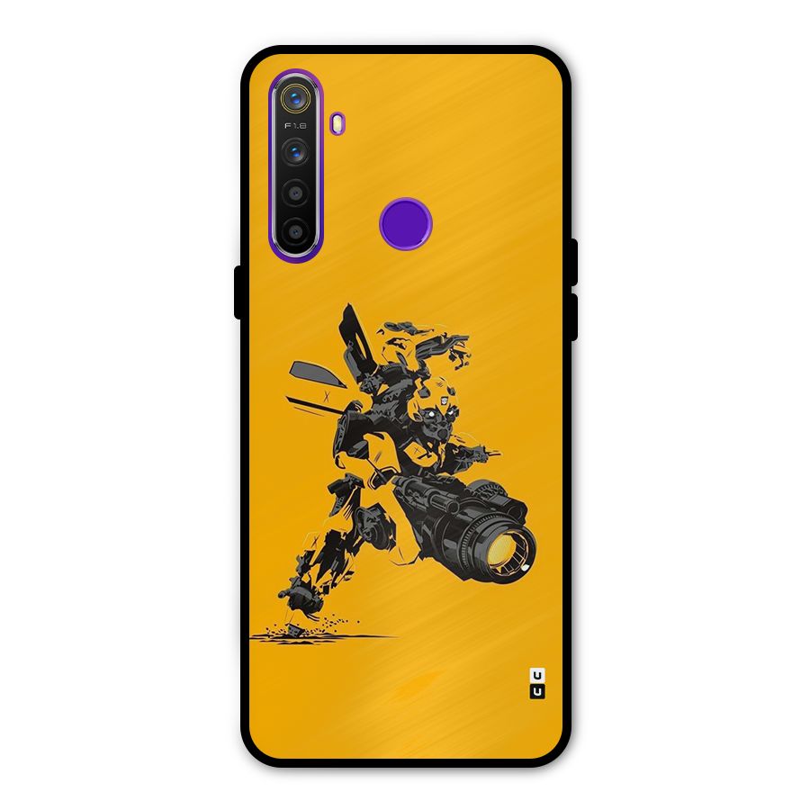 Bumblebee Metal Back Case for Realme 5