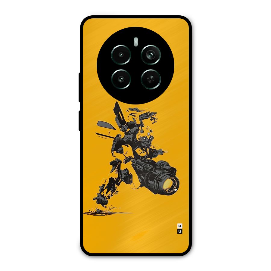 Bumblebee Metal Back Case for Realme Narzo 70 Pro