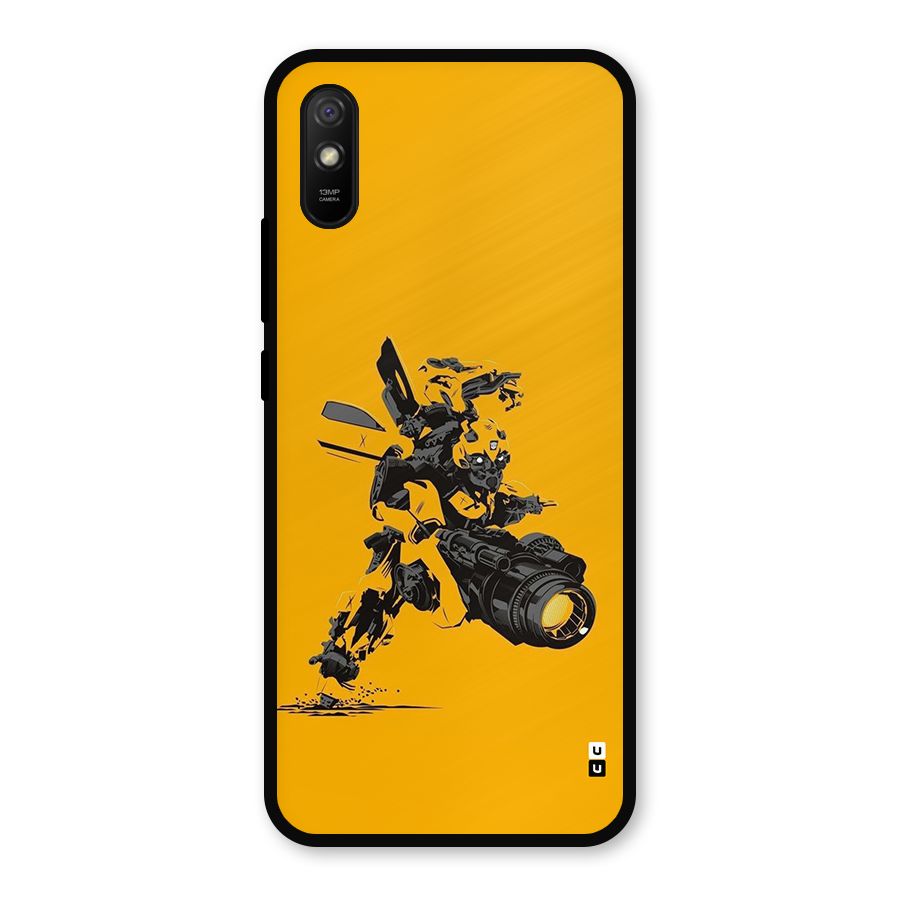 Bumblebee Metal Back Case for Redmi 9i