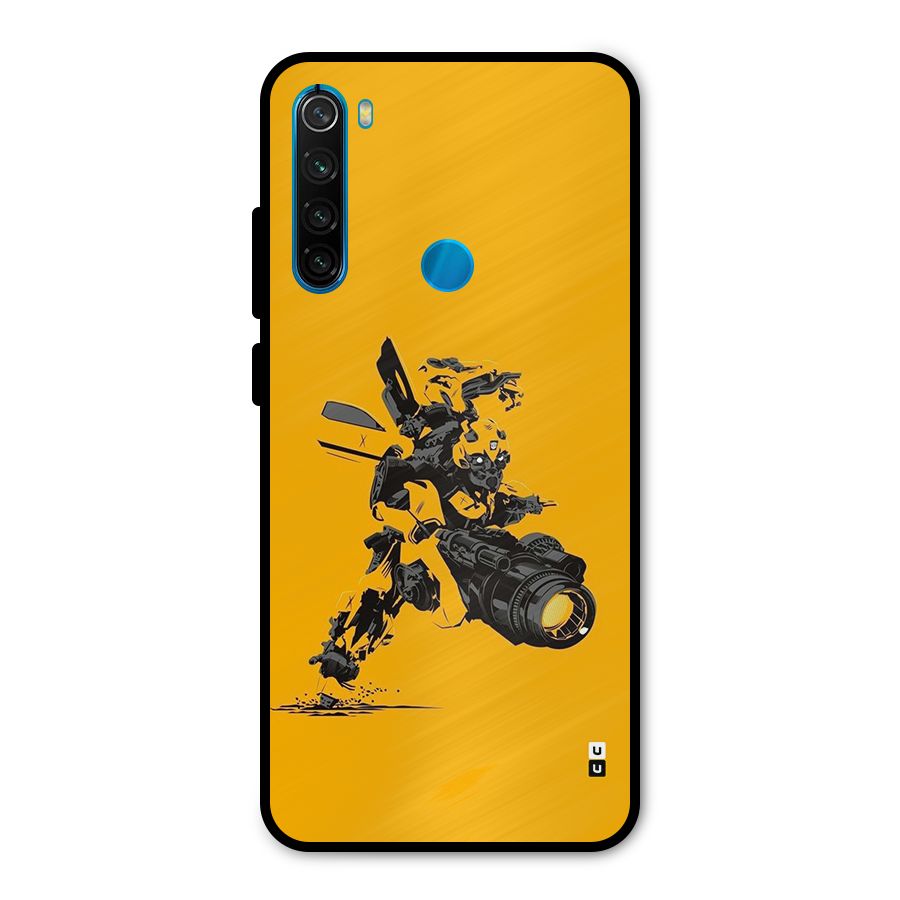Bumblebee Metal Back Case for Redmi Note 8