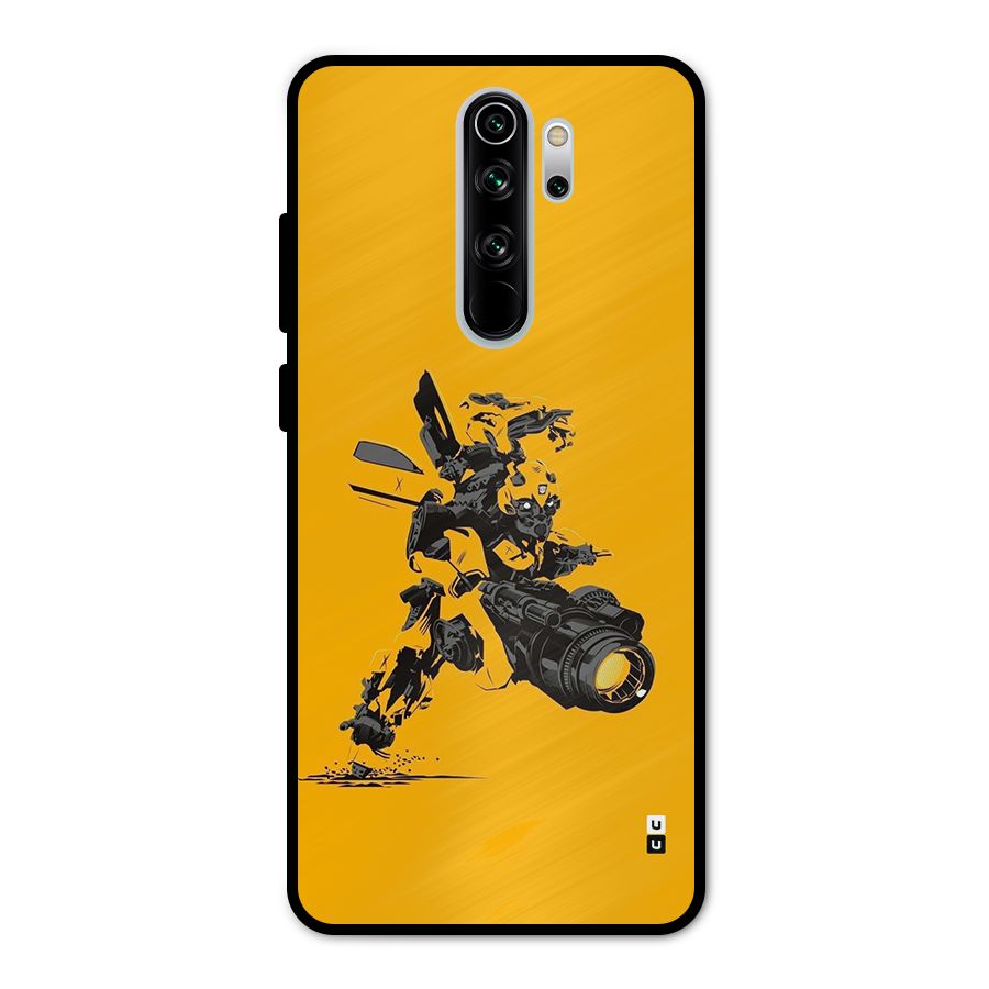 Bumblebee Metal Back Case for Redmi Note 8 Pro