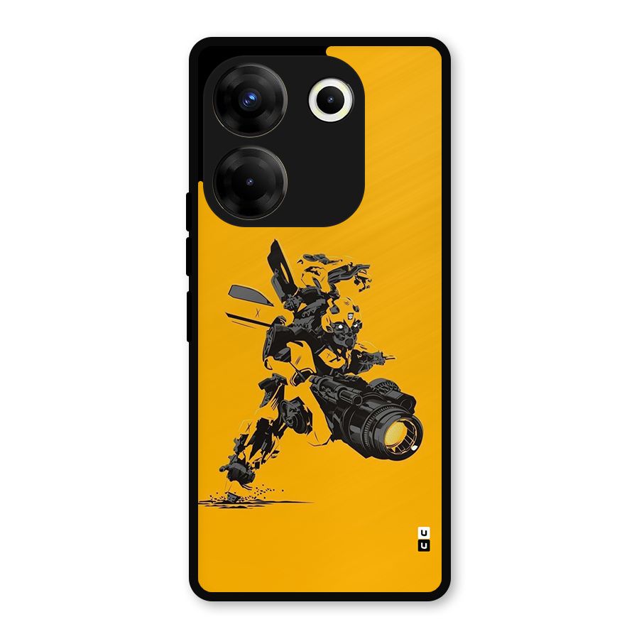 Bumblebee Metal Back Case for Tecno Camon 20