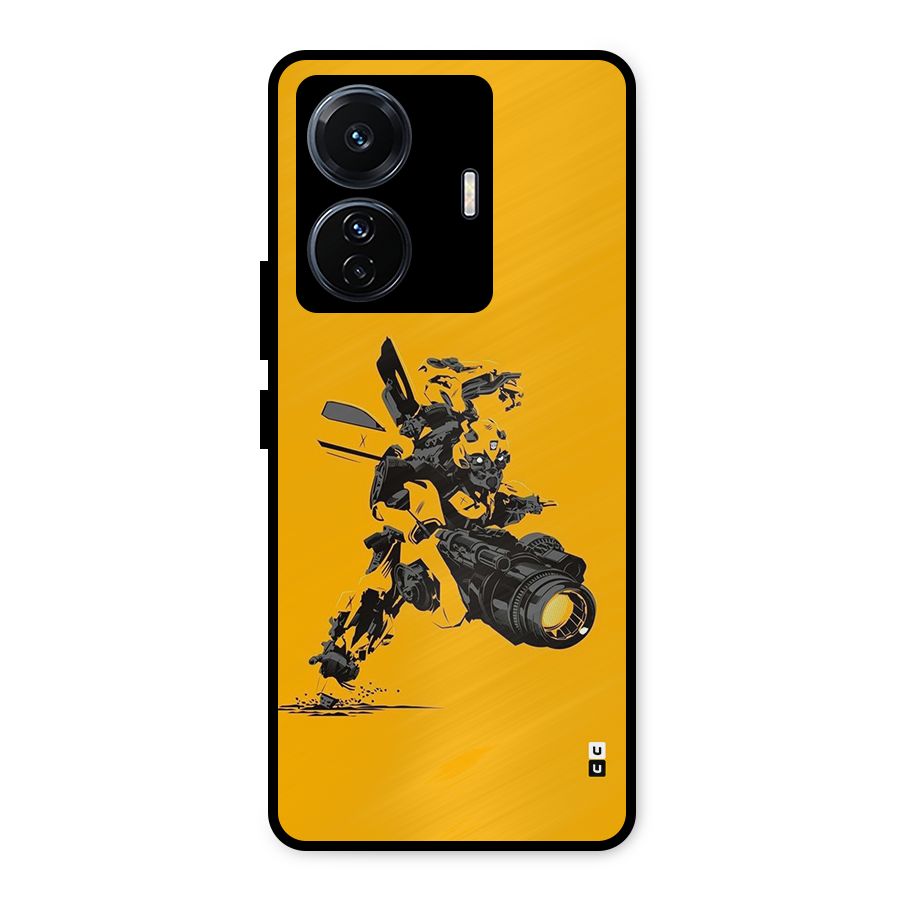 Bumblebee Metal Back Case for Vivo T1 Pro