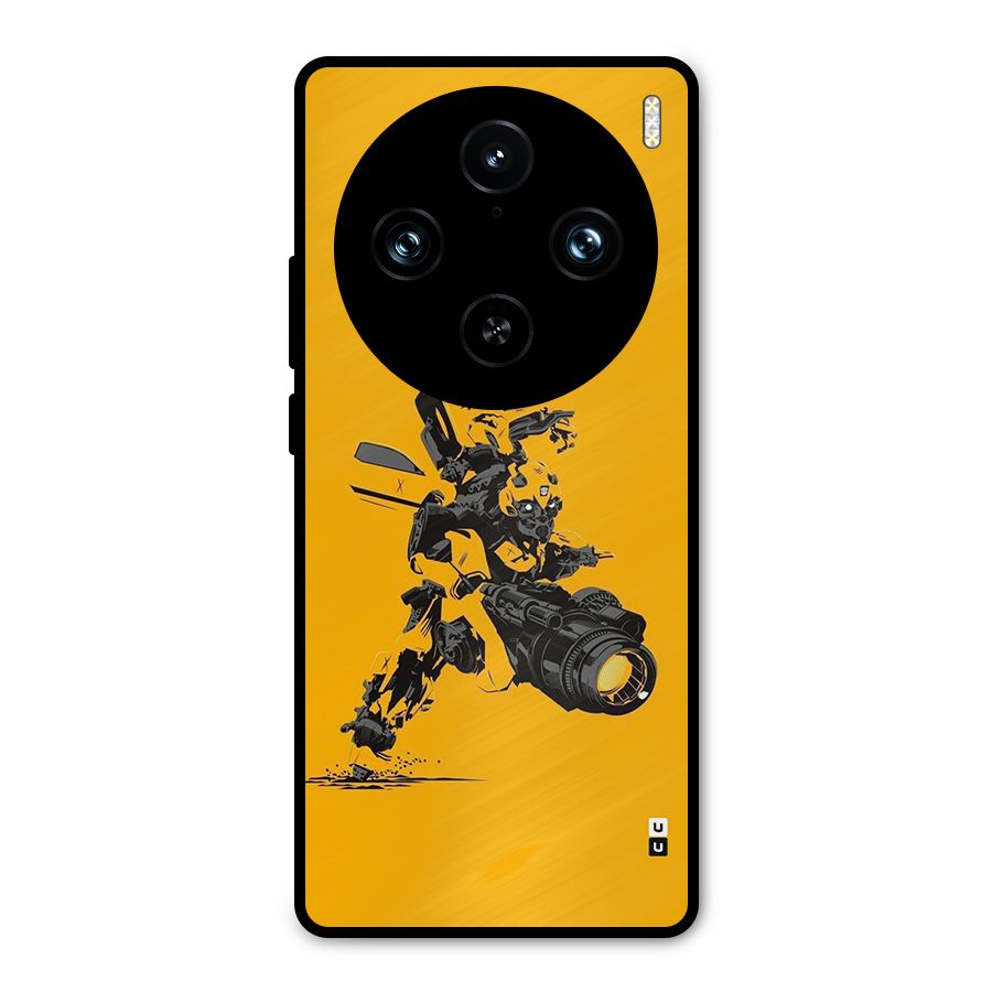 Bumblebee Metal Back Case for Vivo X100 Pro