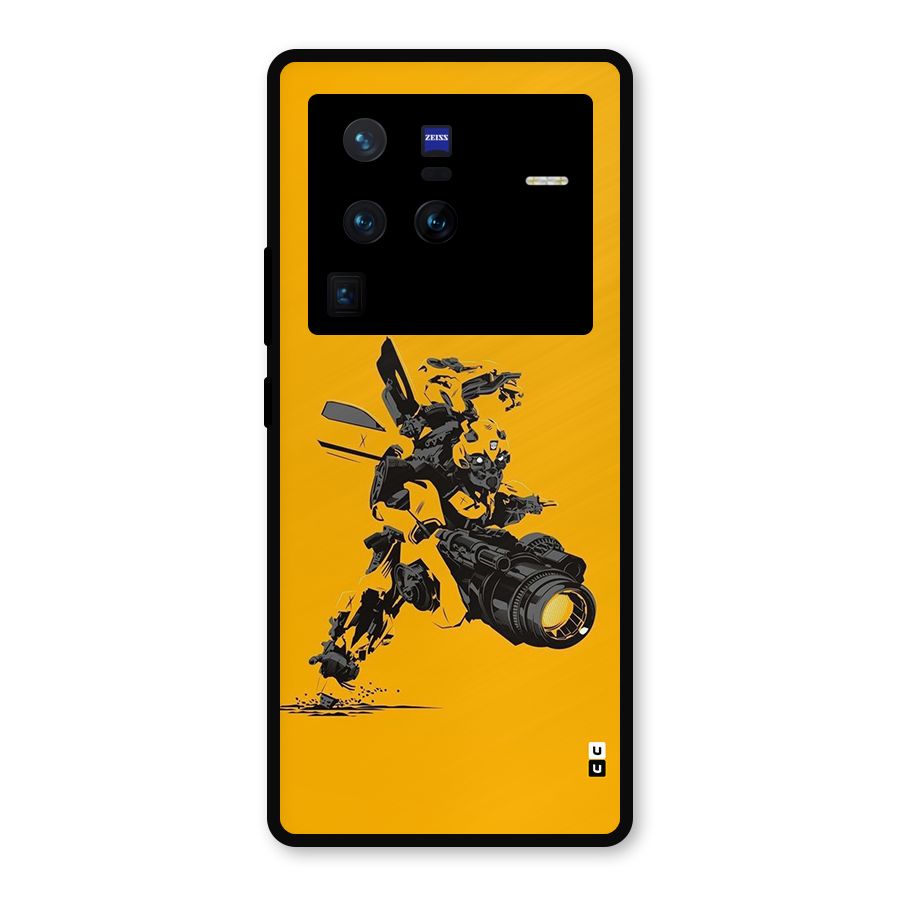 Bumblebee Metal Back Case for Vivo X80 Pro