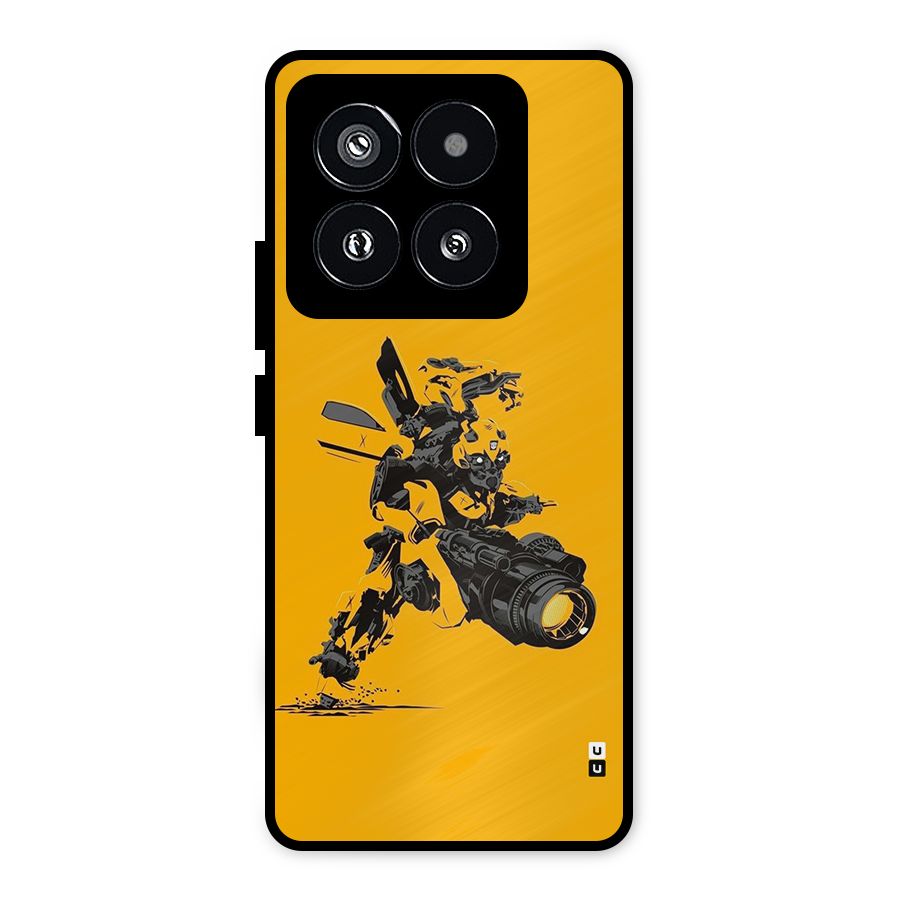 Bumblebee Metal Back Case for Xiaomi 14 Pro