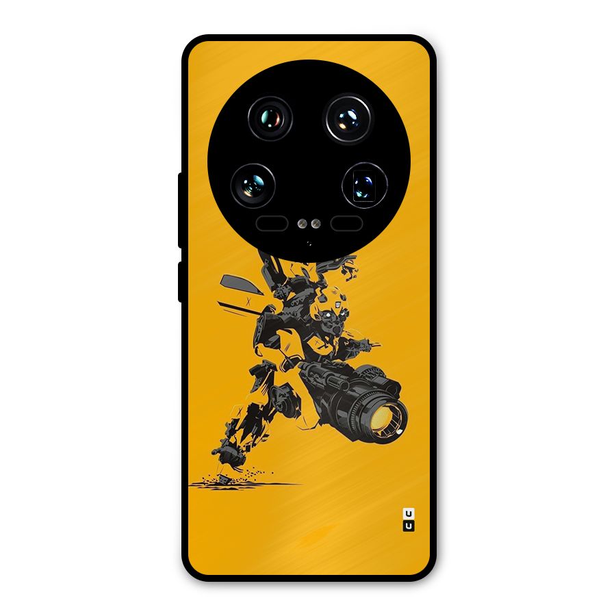 Bumblebee Metal Back Case for Xiaomi 14 Ultra