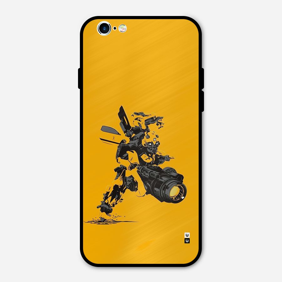 Bumblebee Metal Back Case for iPhone 6 6s