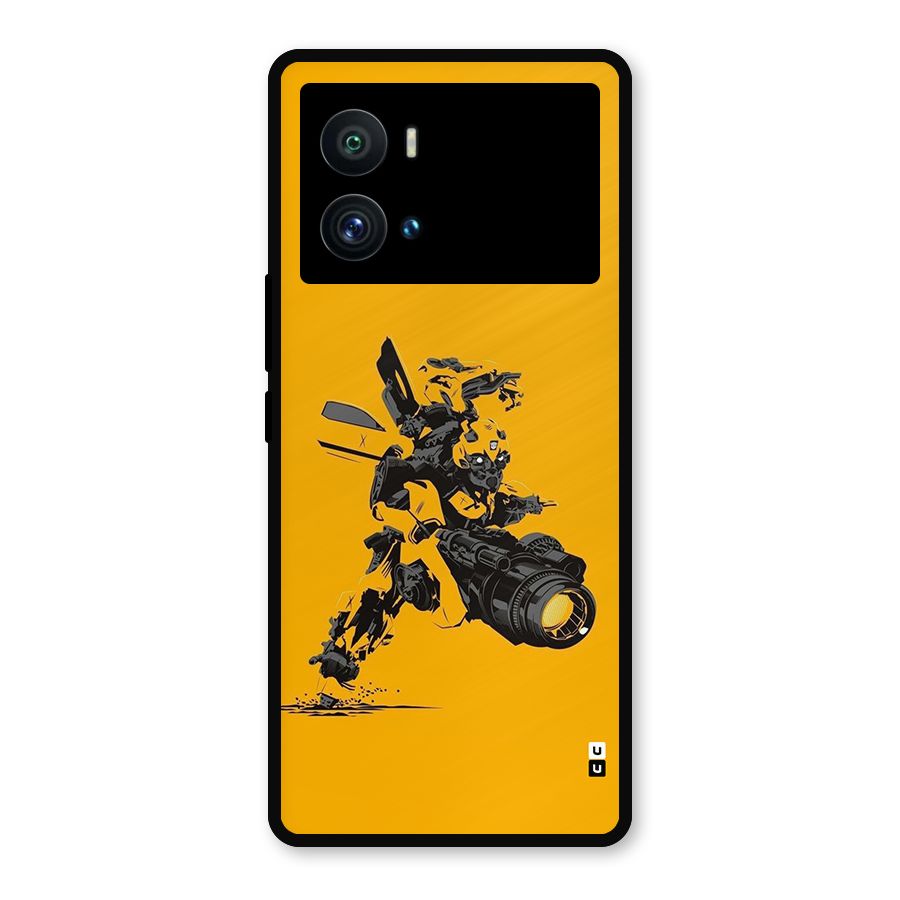Bumblebee Metal Back Case for iQOO 9 Pro