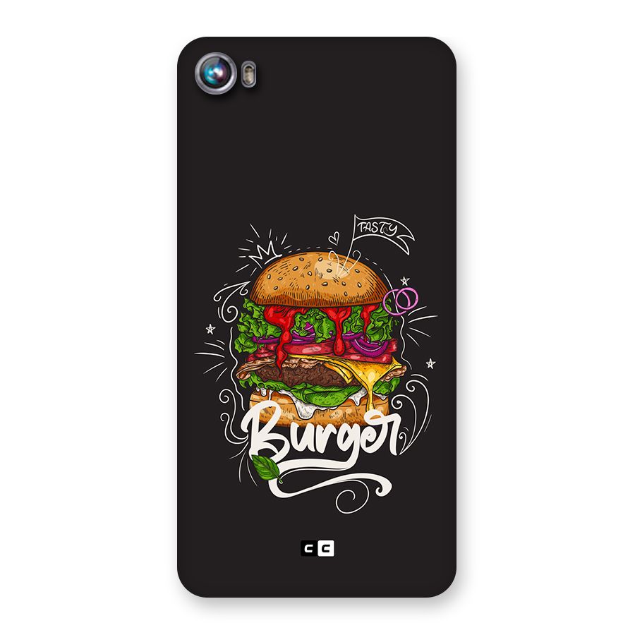 Burger Lover Back Case for Canvas Fire 4 (A107)