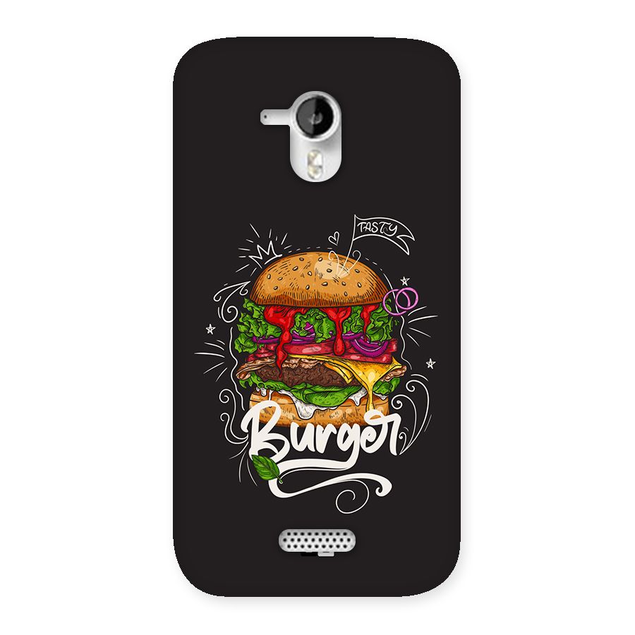 Burger Lover Back Case for Canvas HD A116
