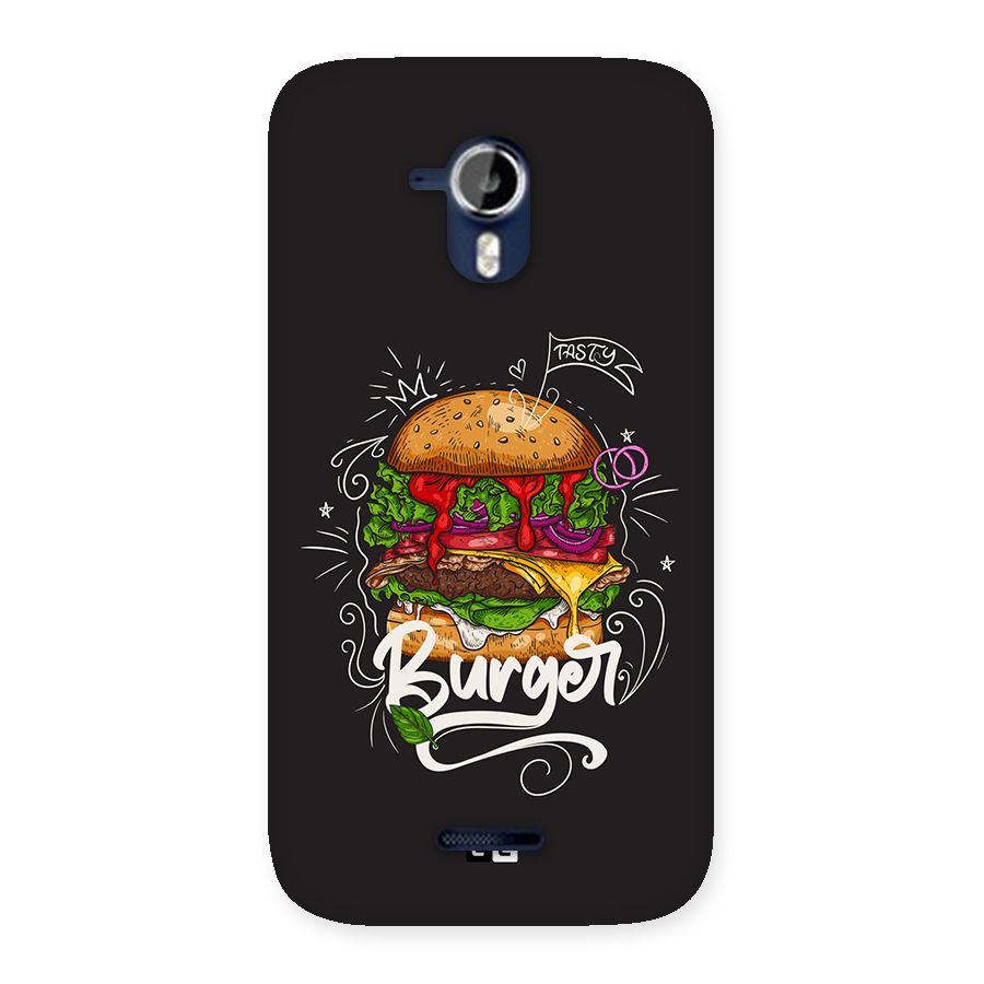 Burger Lover Back Case for Canvas Magnus A117