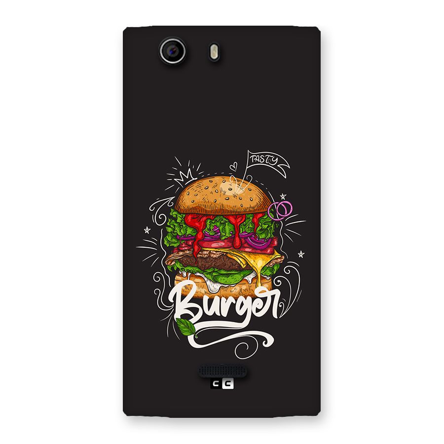 Burger Lover Back Case for Canvas Nitro 2 E311