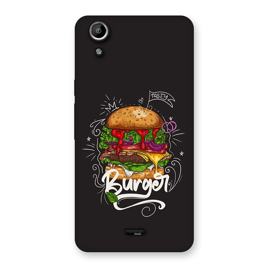 Burger Lover Back Case for Canvas Selfie Lens Q345
