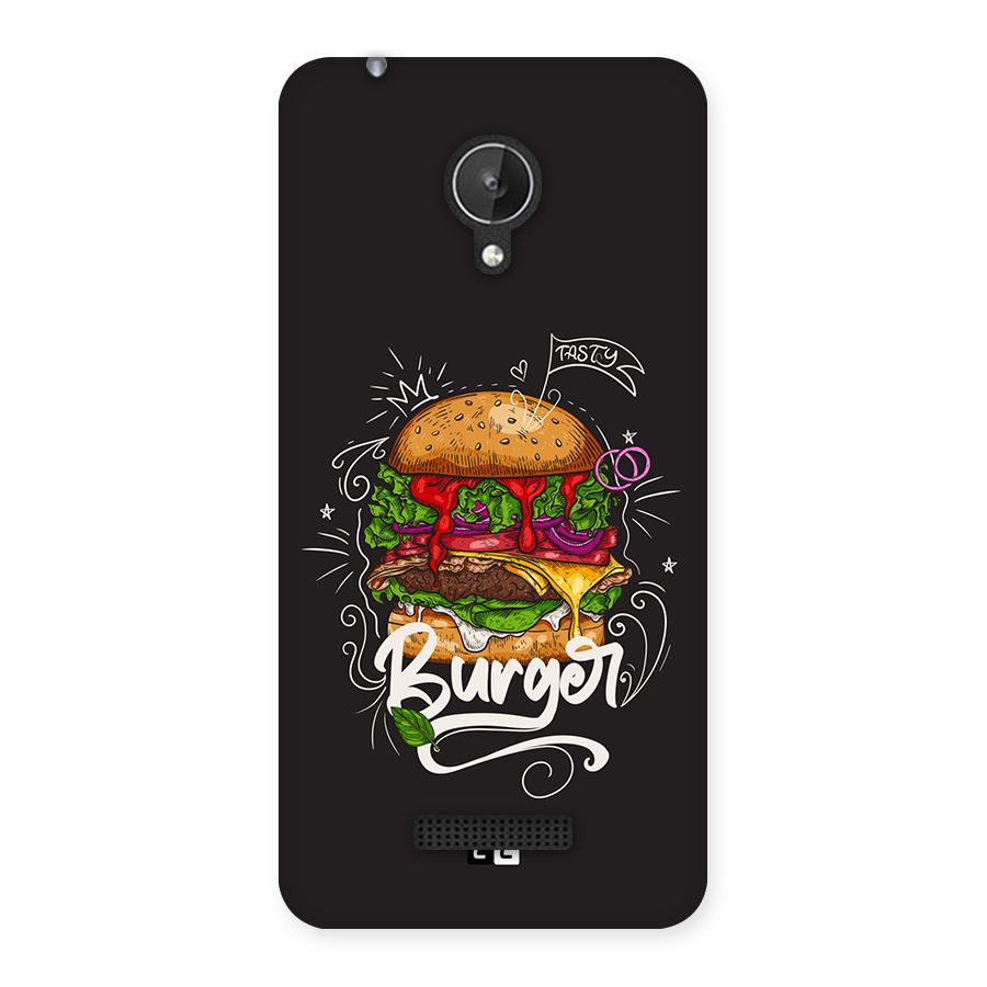 Burger Lover Back Case for Canvas Spark Q380