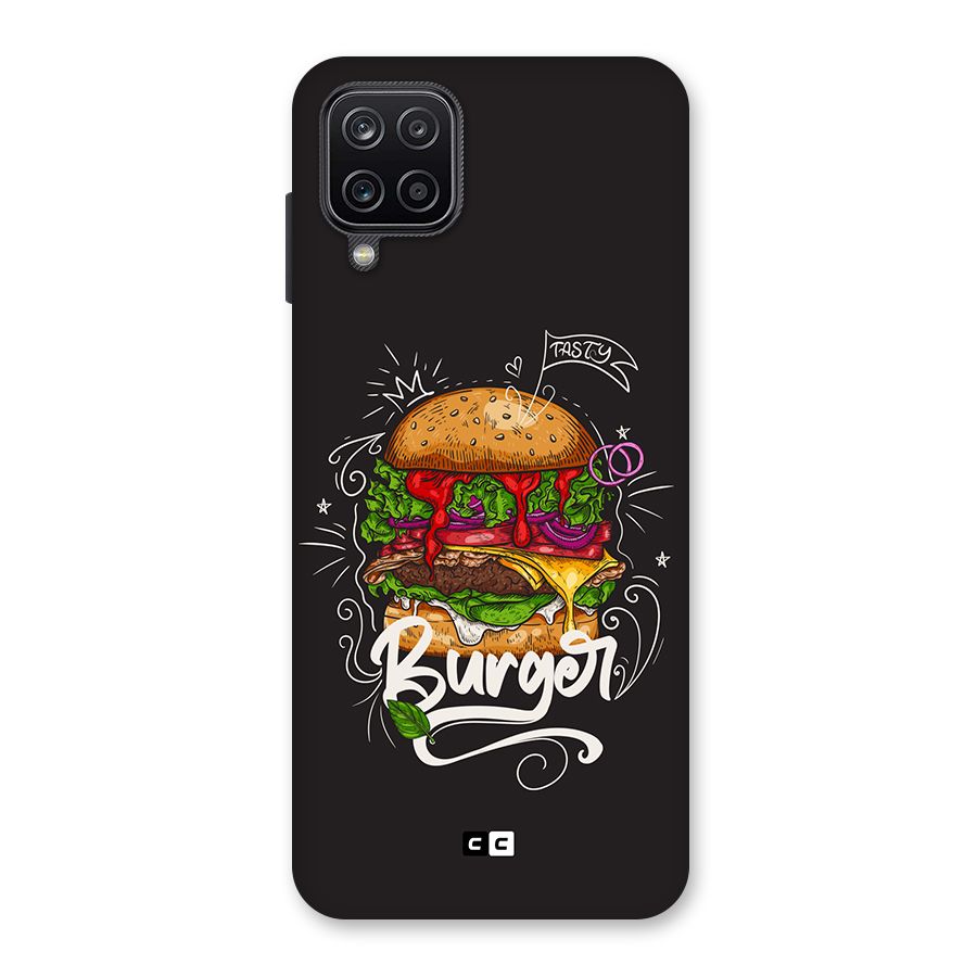 Burger Lover Back Case for Galaxy A12