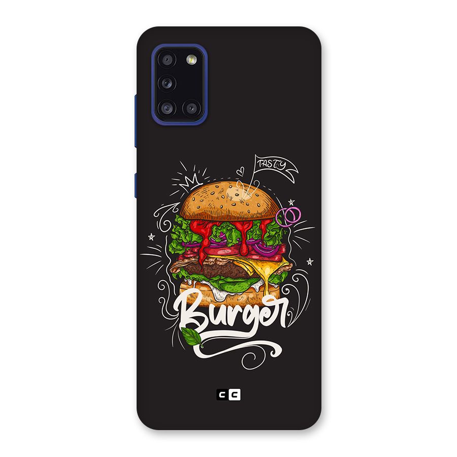 Burger Lover Back Case for Galaxy A31