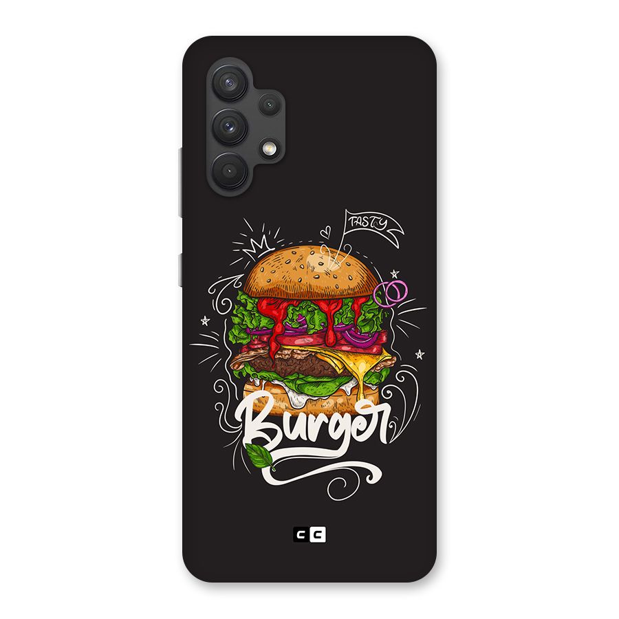 Burger Lover Back Case for Galaxy A32